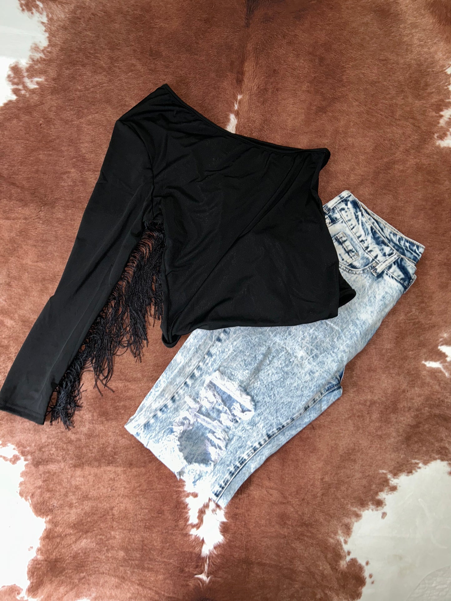 Ripped Boyfriend Jeans