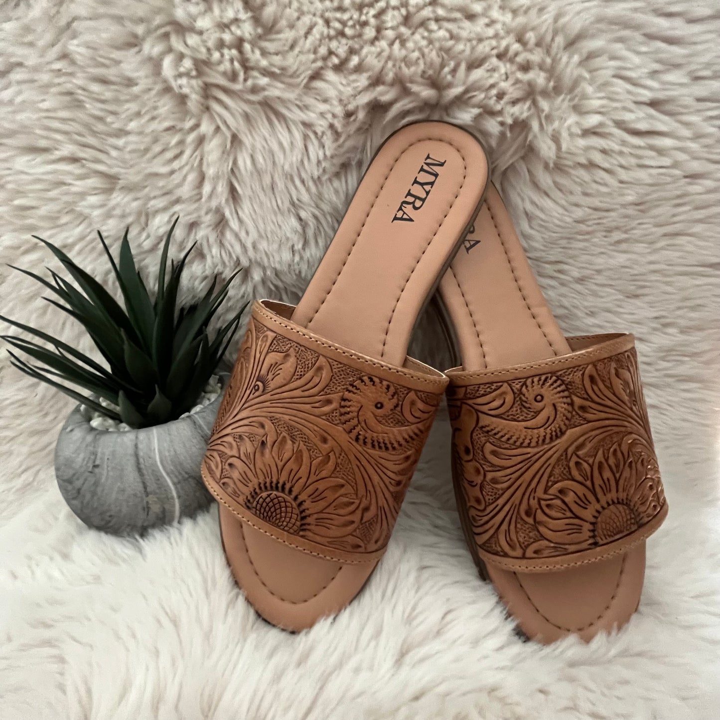 Sunflower Western Sandal