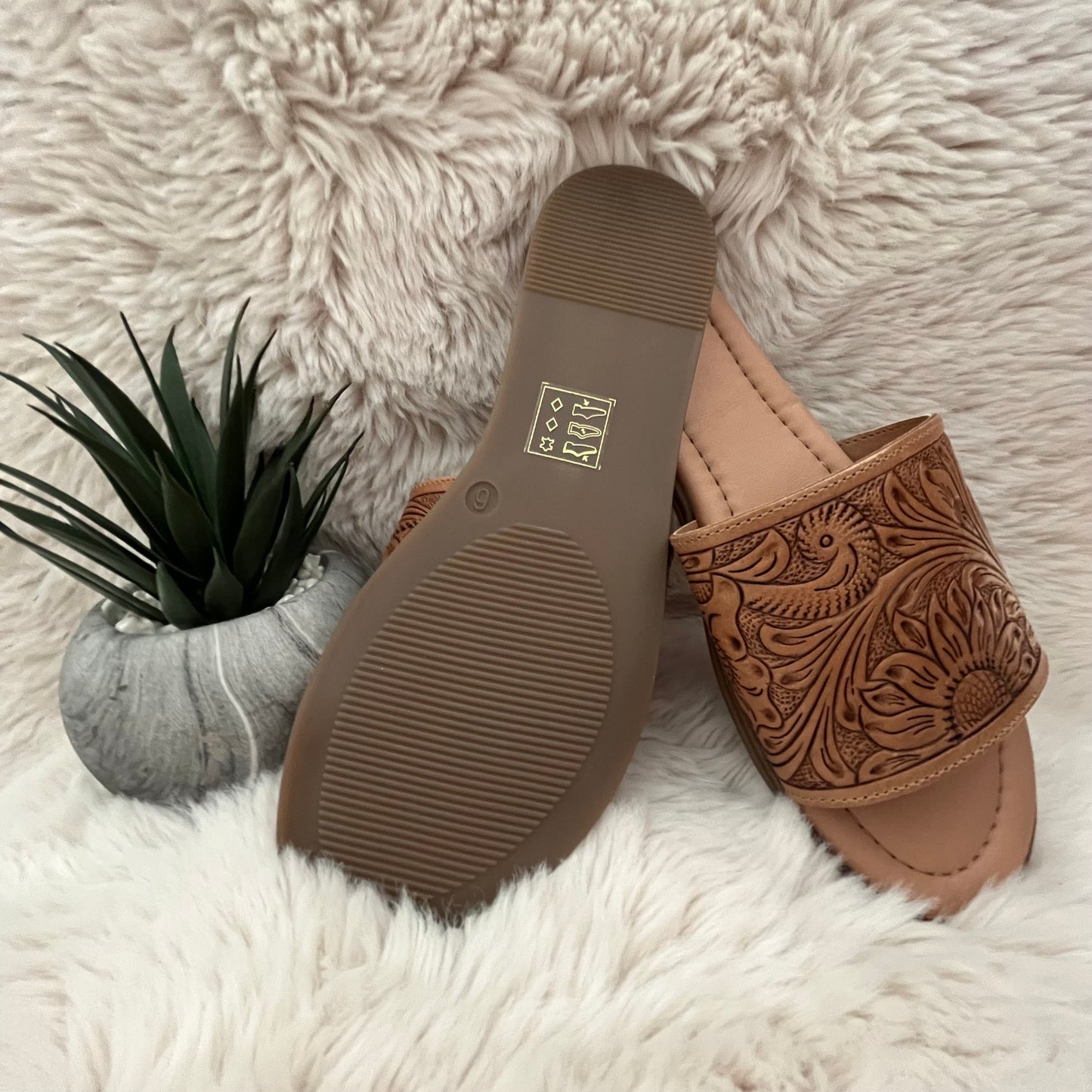 Sunflower Western Sandal