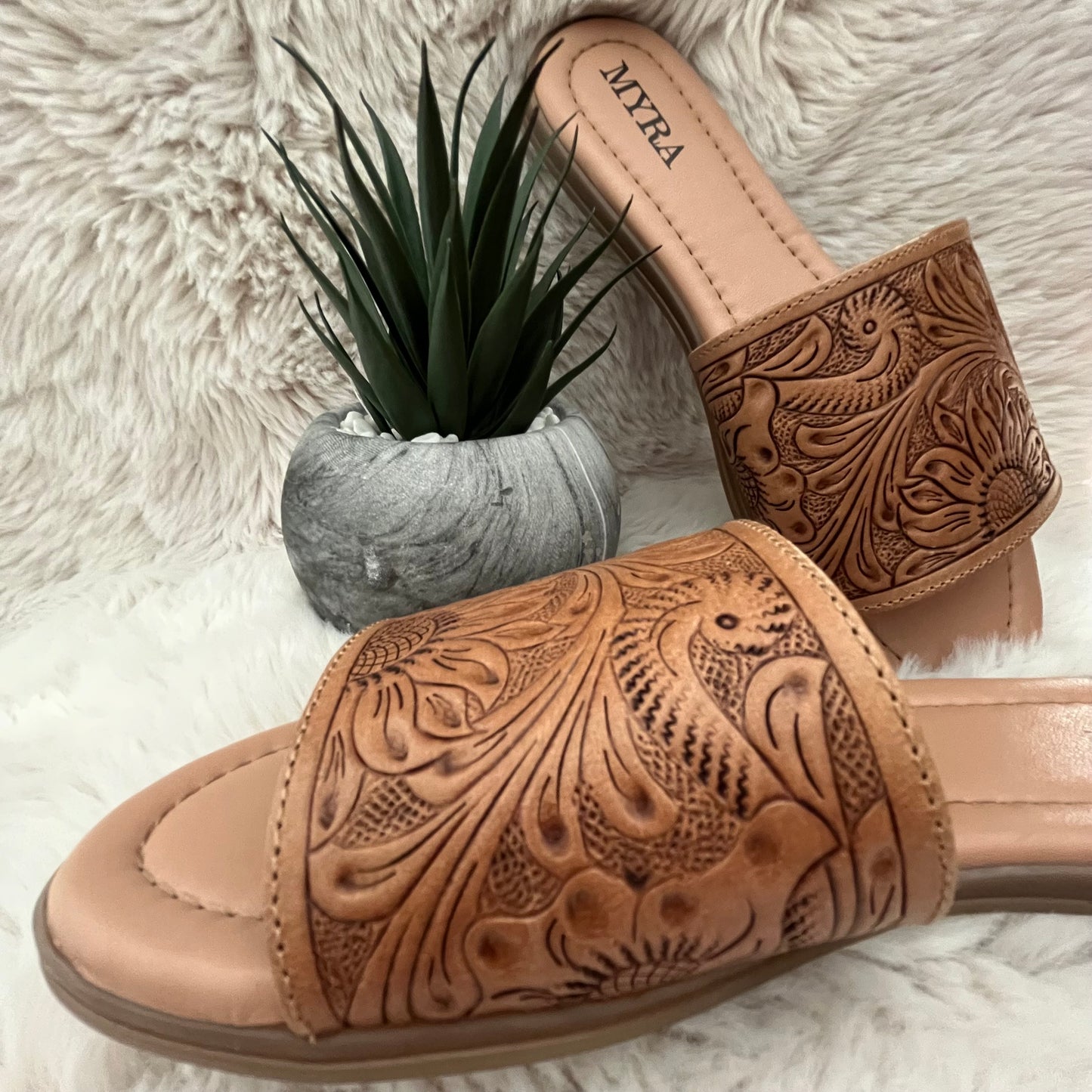 Sunflower Western Sandal